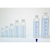 ケーエム化学 カラー目盛投薬瓶 青色目盛り（未滅菌） 300cc（300mL） 101806 1袋（5本入）
