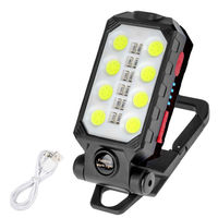 トレードワン マルチモードワークライトカラビナ付き 1セット(4個) 30738（直送品）