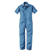 【GRACE ENGINEER'S】 GE-635サマーライトツナギ(半袖)　アッシュモカ　4L  635-47  1着（直送品）