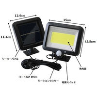 トレードワン 分離型COBナイトスター100灯 30716 1セット(1個×2)