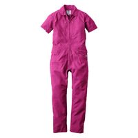 【GRACE ENGINEER'S】 GE-735クールフェミニンツナギ(半袖)　ピスタチオグリーン　7号  735-56  1着（直送品）