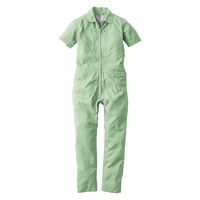 【GRACE ENGINEER'S】 GE-735クールフェミニンツナギ(半袖)　コーラルローズ　5号  735-57  1着（直送品）