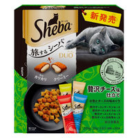 シーバ デュオ 旅するシーバ 贅沢チーズ味仕立て お魚とチーズの味めぐり 200g 5個 キャットフード 猫 ドライ