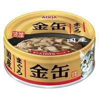 金缶 猫 まぐろ 国産 70g 24個 アイシア キャットフード ウェット 缶詰