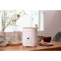 アルファックス・コイズミ 2合炊き ミニライスクッカー ARCーT2001/W 1台