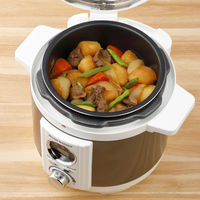 アルファックス・コイズミ DELISHKITCHEN スピードクック 1.2L電気圧力鍋 LPCーT1201/T 1台