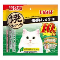 いなば 焼かつお 猫 海鮮しらす味 10本入 3袋 キャットフード おやつ