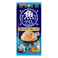 いなば 魚づくし 猫用 まぐろ・かつお しらす入り（60g×3袋）12袋 キャットフード パウチ ウェット