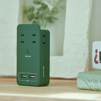 ファーゴ SATI COLOR AC4個口 USB オリーブ CT221OV 1個