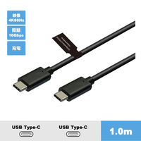 USB Type-Cケーブル 1m 4K60Hz 映像出力・データ通信・給電対応 1本 vodaview