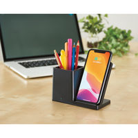 アイトック 【2箱セット】ペンホルダー付ワイヤレス充電器 23-0597-042（直送品）