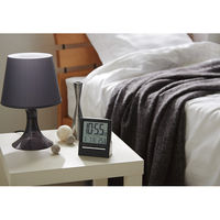 【2箱セット】アデッソ　大画面デジタル目覚まし時計 23-0599-029　アデッソ（直送品）