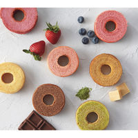 ドルチェデュオ 【3箱セット】よくばり七色バウムクーヘン 23-7358-019（直送品）