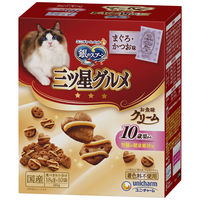 銀のスプーン 三ツ星グルメ お魚味クリーム 10歳 国産 180g（18g×10袋）12個 キャットフード ドライ