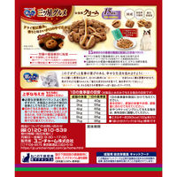 三ツ星グルメ お魚味クリーム 15歳頃から まぐろ・かつお味 国産 180g（18g×10袋入）3個 キャットフード 猫 ドライ