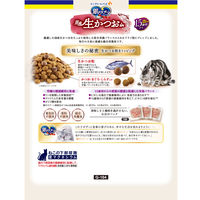 銀のスプーン国産生かつおin 15歳頃から 1.0kg（小分けパック3袋入）3袋 キャットフード 猫 ドライ