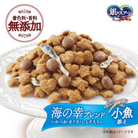 銀のスプーン 国産生かつおin 海の幸ブレンド 小魚添え 1.0kg（小分けパック3袋入）3袋 キャットフード 猫 ドライ