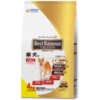 ベストバランス カリカリ仕立て 7歳以上 柴犬用 4kg（500g×8袋入）国産 3袋 ユニ・チャーム ドッグフード 犬 ドライ