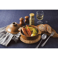 ヤマ庄陶器 信楽焼 Hangout 1人用鍋 23-0227-091 1箱（直送品）