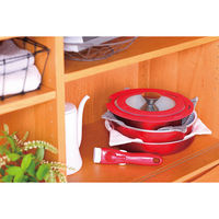 佐藤商事 ディーアンドエス シャイニーフライパン鍋6点セット 23-0473-149 1箱（直送品）