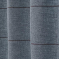 ユニベール IDリーニエ 遮光カーテン 1000×1350mm ブルー 4548654702131  1セット（厚地カーテン2枚）（直送品）