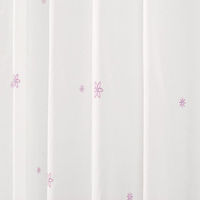 ユニベール セフィ2 レースカーテン 1000×1980mm ピンク 4548654746845  1セット（レースカーテン2枚）（直送品）