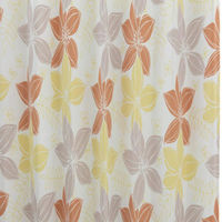 ユニベール ブルーメン 遮光カーテン 1000×2000mm オレンジ 4548654888552  1セット（厚地カーテン2枚）（直送品）