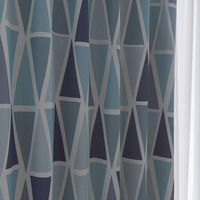 ユニベール カイト 遮光カーテン 1000×1050mm ブルー 4548654896427  1セット（厚地カーテン2枚）（直送品）