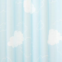 ユニベール モルン 遮光・レースカーテンセット 各2枚 1000×1780mm ブルー 4548654896540 1セット(4枚入)（直送品）