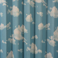 ユニベール ドリーム 遮光カーテン 2000×1780mm ブルー 4942881536284  1枚（直送品）