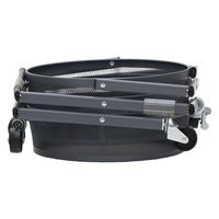 【軒先渡し】ヤマソロ テンツァー(tanzer) 折り畳みワゴン 幅365×奥行365×高さ160/835ｍｍ ブラック 85-251 1台（直送品）