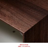 【軒先渡し】朝日木材加工 スニーカーボックス・コレクションケース ブラウン LFM-2040BX-DB 1台（直送品）