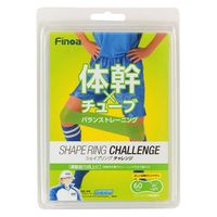 ムトーエンタープライズ トレーニング用バンド シェイプリング チャレンジ ライム リング状 60cm 22185 1個