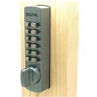 清水株式会社 デジタル面付錠引戸兼用 SC(シルバー) Ｐー７００ 1個（直送品）