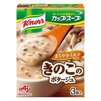味の素　クノール カップスープ ミルク仕立てのきのこのポタージュ　1セット（30食：3食入×10箱）