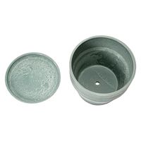 ポッシュリビング アーバンプランツポット ソリッド ケール 4号鉢 282813 1個（直送品）