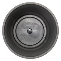 リッチェル ボタニー バークポットカバー 18型 ダークグレー 285971 1個（直送品）