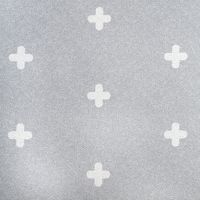 リーフ 切売　ペットにやさしい防滑消臭マット　防水タイプ　１３０×２００ｃｍ　プラス柄　グレー ２ｍ（直送品）