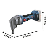 ボッシュ（株） コードレスニブラ　本体のみ GNA18V-16EH 1台（直送品）