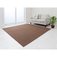 サンコー 吸着撥水プレミアムマット コード 9枚入 ブラウン KV-82 30×30cm 犬 猫 日本製 消臭 洗える（直送品）