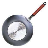 【IH対応】ウー・ウェンパン＋　２８cm（本体のみ） 4977449040170 １個 北陸アルミニウム（直送品）