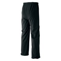 Asahicho ストレッチレインパンツ ブラック Sサイズ 撥水加工 反射プリント 0026 1枚（直送品）
