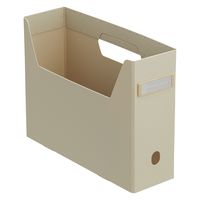 リヒトラブ Roomy ボックスファイル＜ハイタイプ＞ A4ヨコ ベージュ F291-16 1セット（10冊）