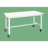 サカエ 軽量作業台(KHタイプ/均等耐荷重150kg/抗菌・抗ウイルスポリエステル天板/H900mm/移動式) KHー59VPWYSE 1台（直送品）