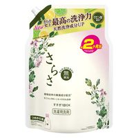さらさ 洗濯洗剤 液体 ほのかでやさしい柑橘系の香り 詰め替え ウルトラジャンボ 1490g 1セット（1個×6） P＆G