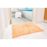 山崎産業 ソフワ マイクロファイバーバスマット 45×60 ピンク 5791045060V2P 1枚