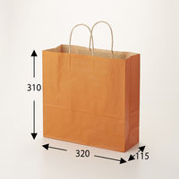 シモジマ 25チャームバッグ 3才 未晒 オレンジC 003251212 1袋(50枚)