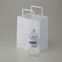 シモジマ H25チャームバッグ S2 晒白無地 003263602 1袋(50枚)