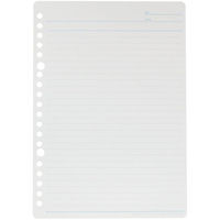 マルマン 書きやすいルーズリーフ A5 20穴 6ｍｍ横罫 100枚入 L1301H 1冊