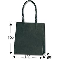 シモジマ スムースバッグ 15ー08 黒無地 003138001 1袋(25枚)